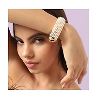 Sohi Pearl Bangle Bracelet