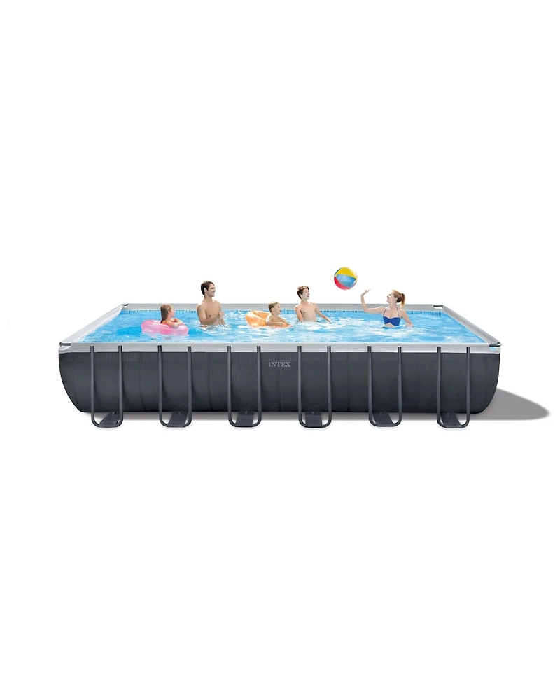 Intex 26363EH 24' x 12' x 52" Rectangular Ultra Xtr Frame Swimming Pool w/ Pump