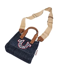 True Religion Retro Horseshoe Denim Mini Tote