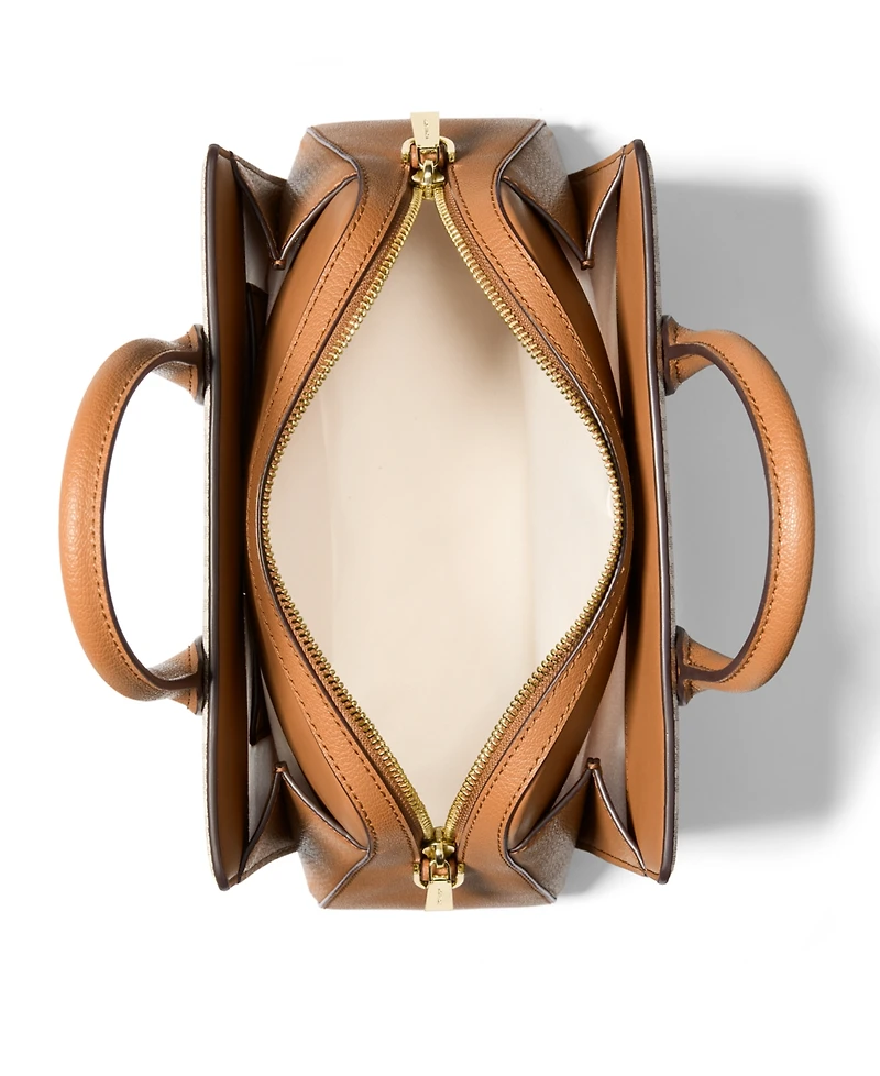 Michael Kors Laila Small Signature Logo Satchel