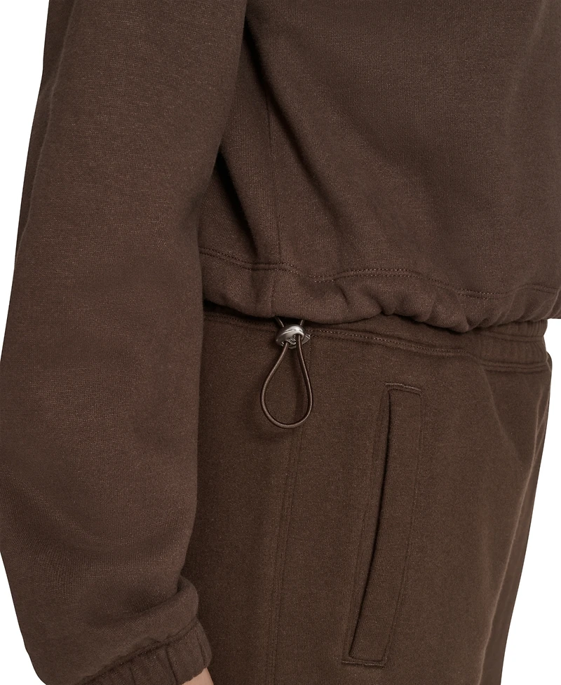 Calvin Klein Women's Performance Half-Zip Pull-On Sweatshirt