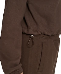 Calvin Klein Women's Performance Half-Zip Pull-On Sweatshirt