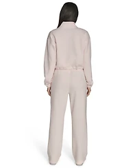 Calvin Klein Women's Performance Half-Zip Pull-On Sweatshirt