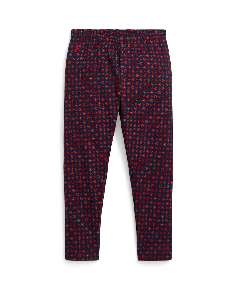 Polo Ralph Lauren Girls 2T-6X Floral Print Leggings