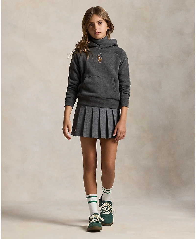 Polo Ralph Lauren Girls 7-16 Big Pony Long Sleeve Hoodie