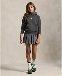 Polo Ralph Lauren Girls 7-16 Big Pony Long Sleeve Hoodie