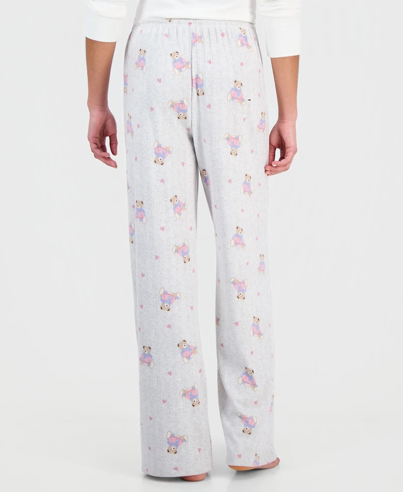 Hippie Rose Juniors' Printed Drawstring-Waist Pants