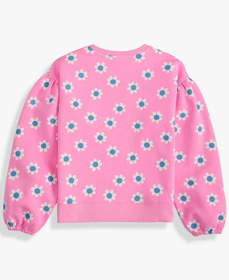 Epic Threads Girls 5-20 Floral-Print Sweatshirt, Macy's Exclusive