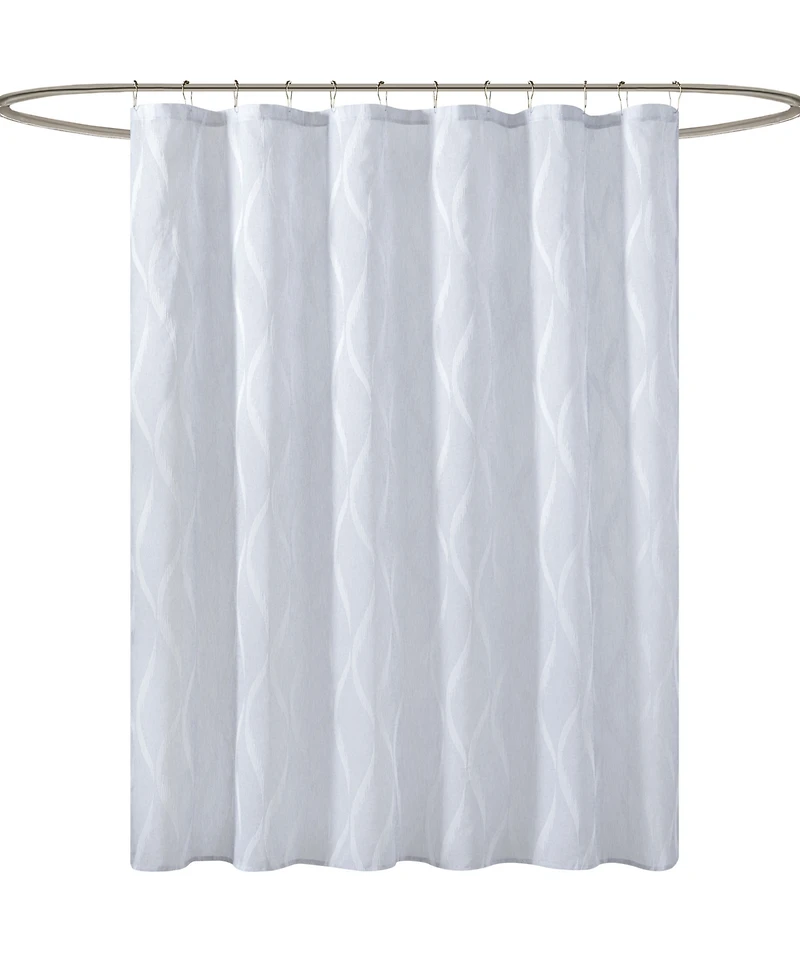 Madison Park Candice Sheer Shower Curtain
