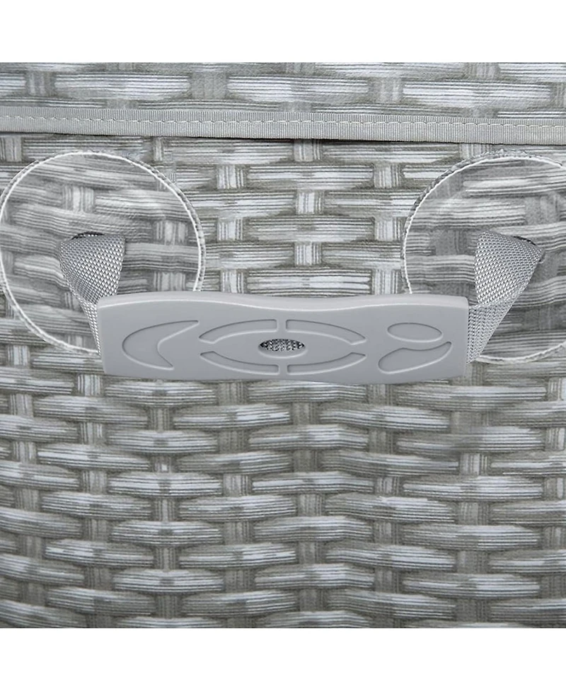 Bestway SaluSpa Honolulu AirJet Inflatable Hot Tub with EnergySense Cover, Grey