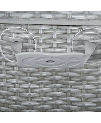 Bestway SaluSpa Honolulu AirJet Inflatable Hot Tub with EnergySense Cover, Grey