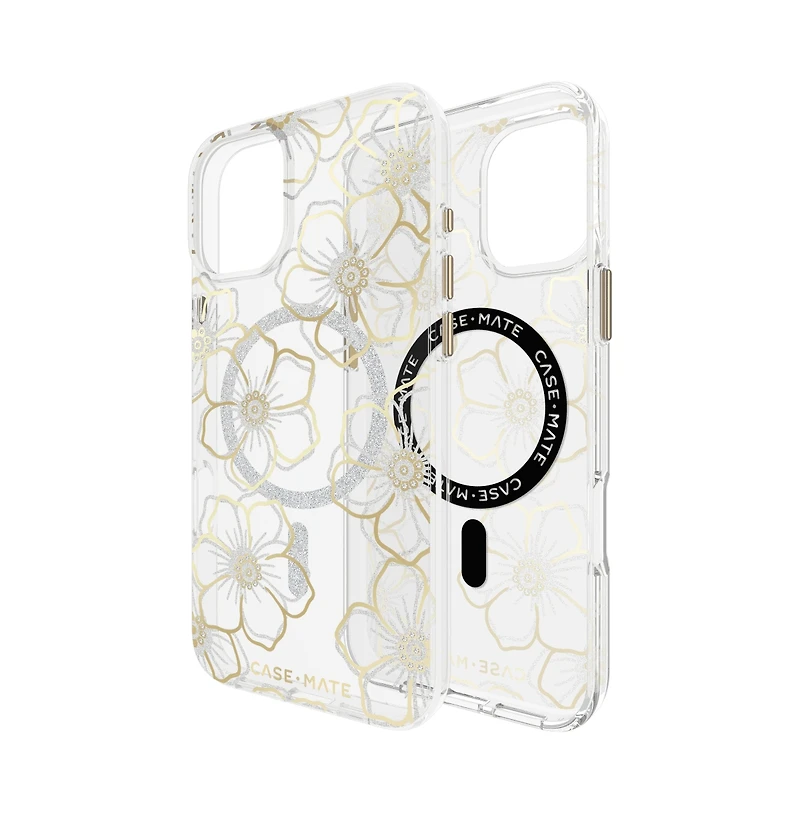Case-Mate Floral Gems MagSafe Case for Apple iPhone 16 Plus