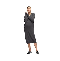 Ingrid + Isabel Maternity Ingrid + Isabel Cozy V Neck Midi Sweater Dress