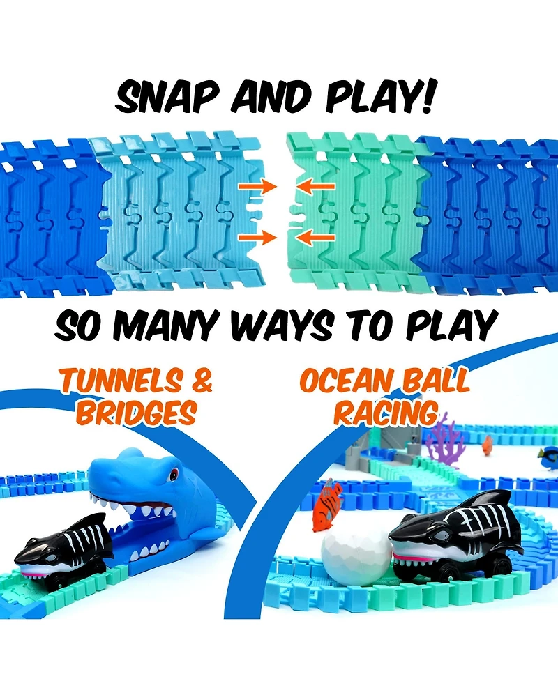 Usa Toyz Ocean Race Tracks for Kids- 265p