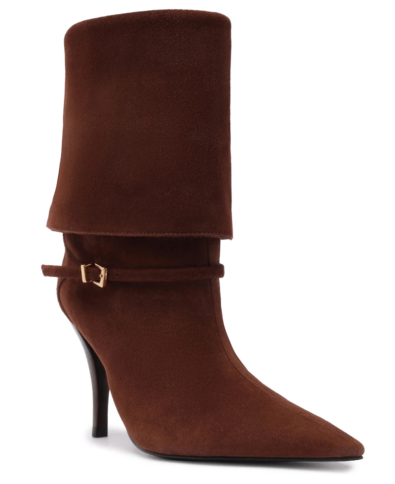 Schutz Women's Rudy Up Slip-On Dress Boots