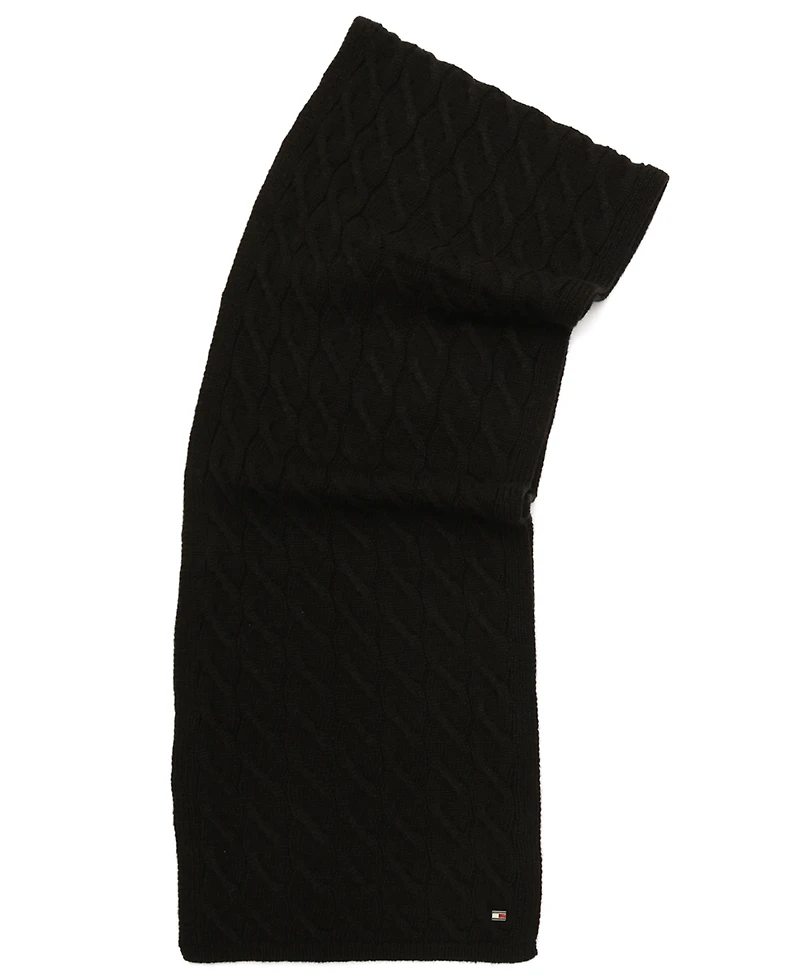 Tommy Hilfiger Men's Wide Cable Scarf
