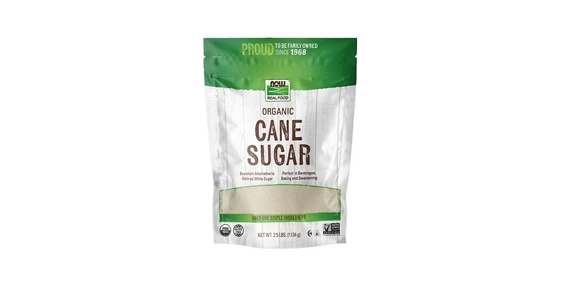 Now Foods Cane Sugar, 2.5 Lbs