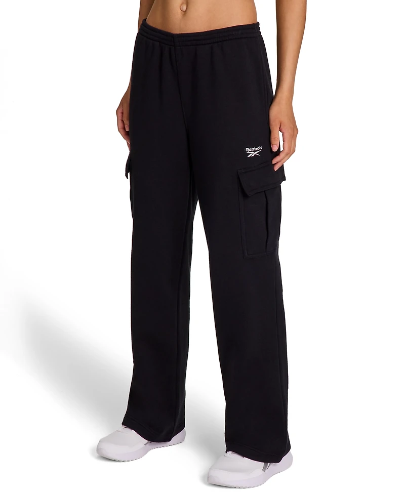 Reebok Women's Small Logo Cargo Pants