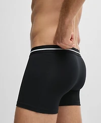Hugo Boss Men's 3-Pack Bold Logo Boxer Briefs Underwear