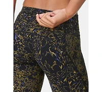 Sweaty Betty Women's Power Printed 7/8-Length Workout Leggings