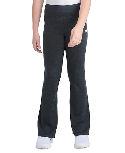 Adidas Big Girls Melange Flare-Leg Pants