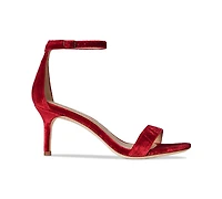 Lauren Ralph Lauren Women's Allie Ankle-Strap Mid-Heel Dress Sandals