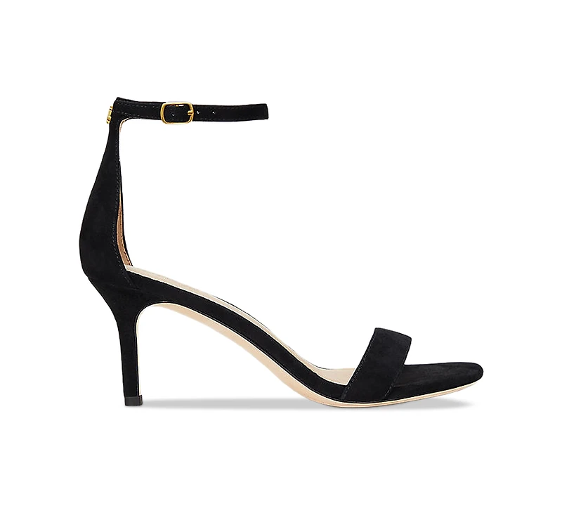Lauren Ralph Lauren Women's Allie Ankle-Strap Mid-Heel Dress Sandals
