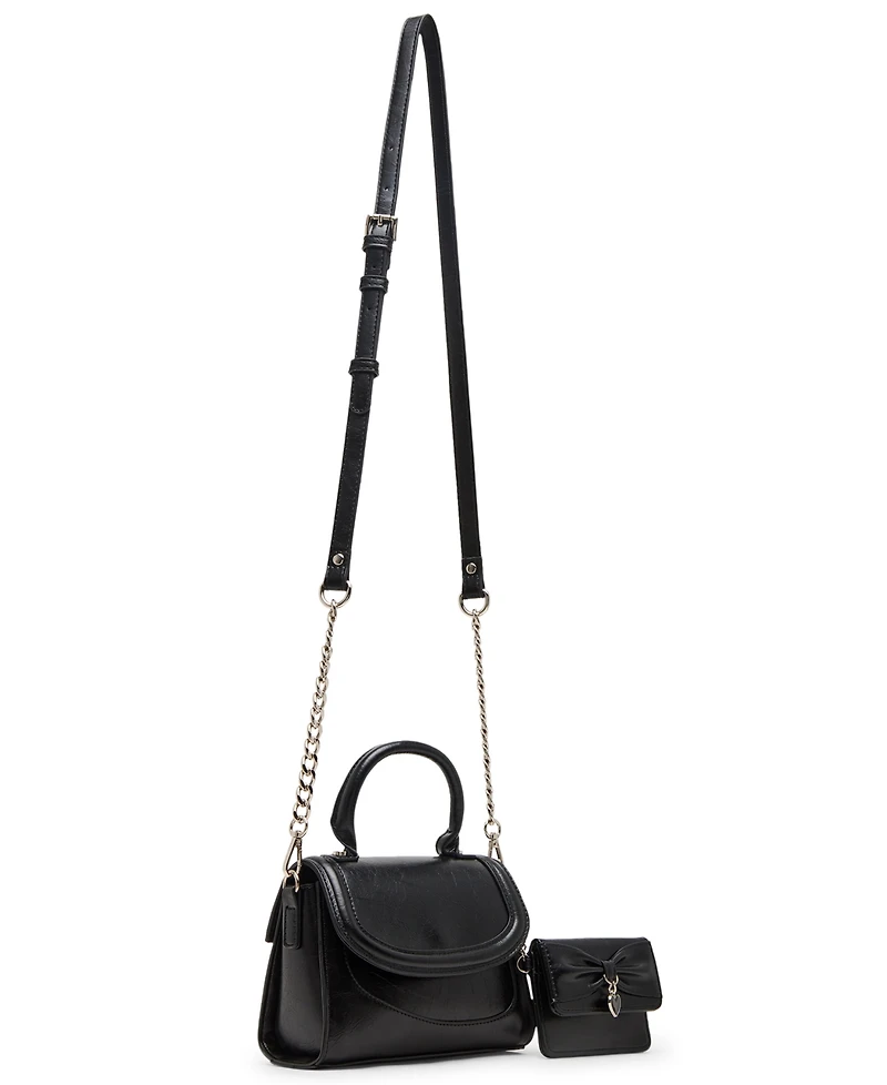 Madden Girl Boxed Morganb Top Handle with Wallet