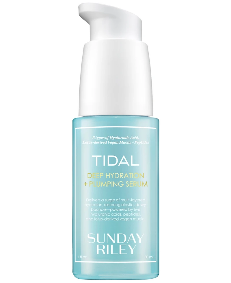 Sunday Riley Tidal Deep Hydration and Plumping Serum, 1 oz.