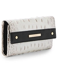 Brahmin Cordelia Minden Trifold Magnetic Snap Wallet