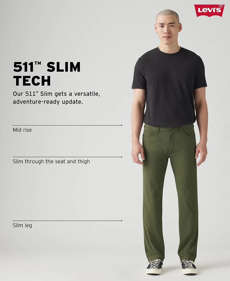 Levi's Men's 511 Slim-Fit Flex-Tech Pants