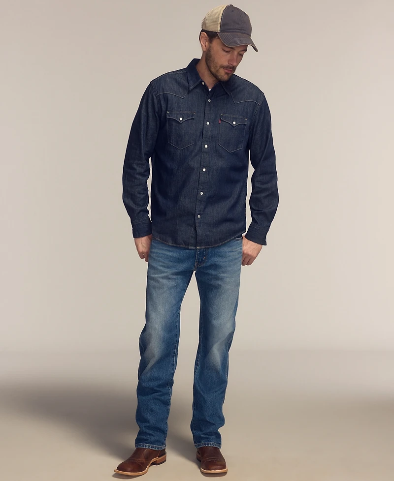 Levi's Men's 557 Western Straight Fit Boot Cut Jeans