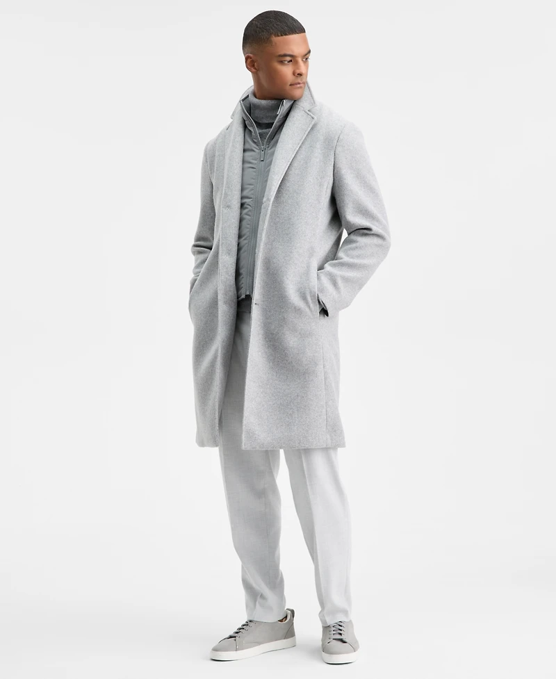 Alfani Men's Modular Wool Coat, Macy's Exclusive