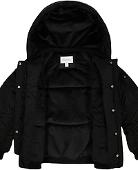 Calvin Klein Girls 7-16 Hooded Long Sleeve Bomber Jacket