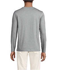 Lands' End Big & Tall Long Sleeve Cotton Supima Tee