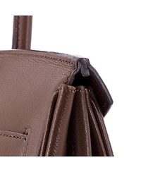 Pre-Owned Hermes Birkin 35 Handbag Brown Epsom with Gold Hardware