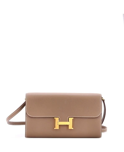 Pre-Owned HERMES Constance To Go Wallet Evercolor