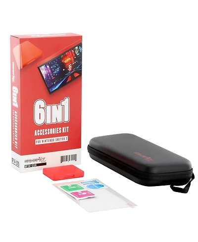 GameFitz 6 in 1 Accessories Kit for Nintendo Switch 2