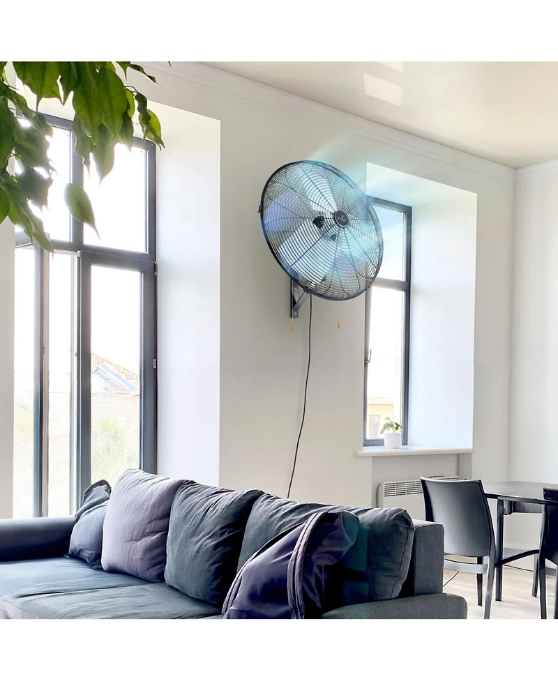 Vie Air 20 Inch Indoor Oscillating Industrial Wall Fan