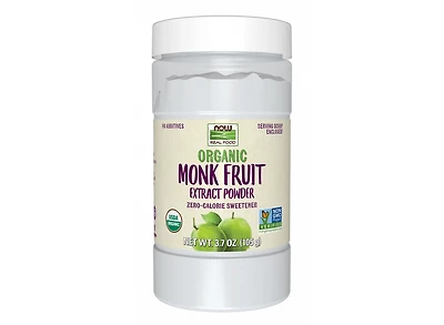 Now Foods Powder Monk Fruit Extract, 3.7 Oz