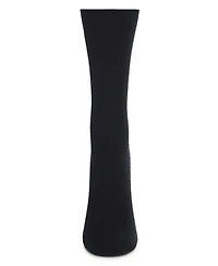 MeMoi Women's 2 Pair Pack Flat Crew Socks