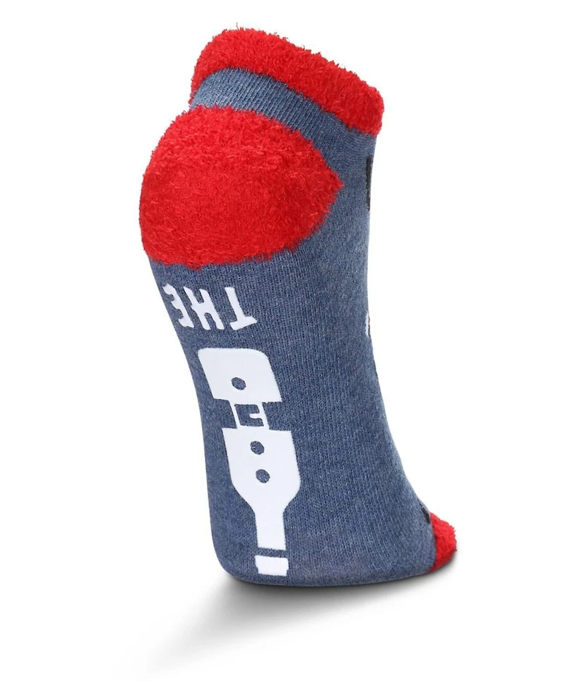MeMoi Women's Tis The Season To Wine Low-Cut Non-Skid Socks