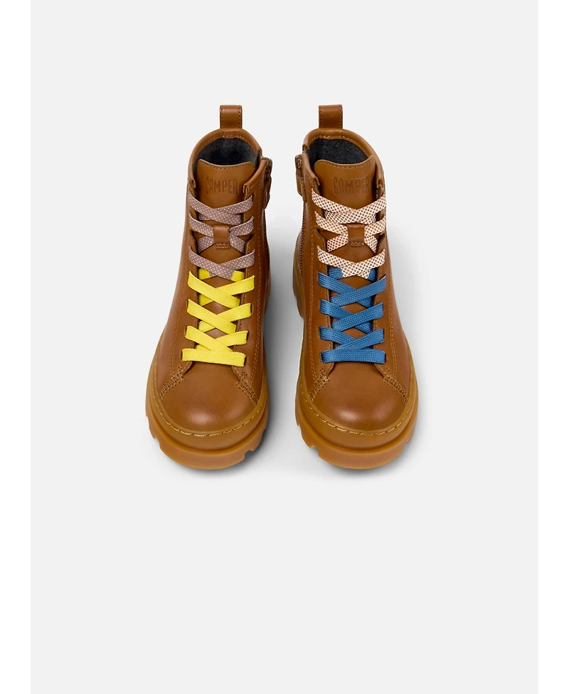 Camper Girls Brutus Unisex Leather Boots