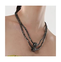 Sohi Women's The Mirror Multi-Layer Necklace