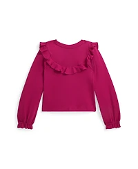 Polo Ralph Lauren Girls 2T-6X Long Sleeve Top
