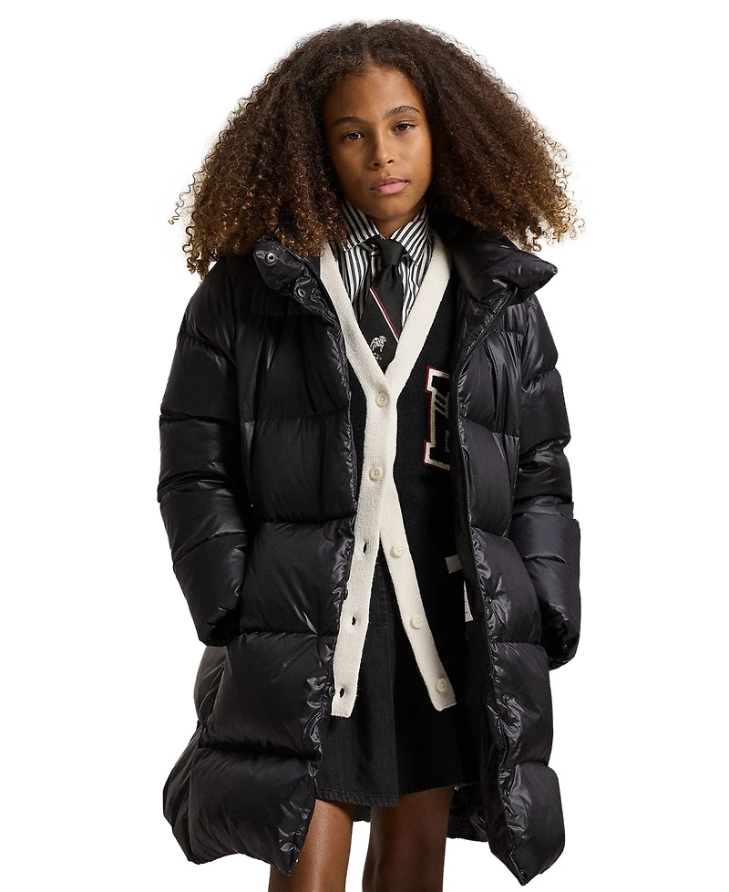 Polo Ralph Lauren Girls 2T-6X Hooded Long Jacket