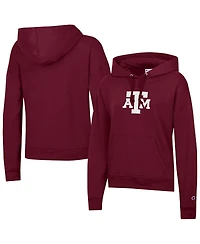 Champion Women's Maroon Texas A M Aggies Powerblend Fleece Hoodie