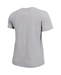 Champion Women's Heather Gray Notre Dame Fighting Irish Arched Over Logo T-Shirt