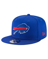 New Era Men's Royal Buffalo Bills Highmark Stadium Farewell Patch 9FIFTY Snapback Hat
