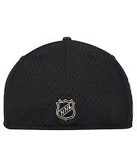 New Era Men's Black/Gray Vegas Golden Knights Mesh Crown Two-Tone 59FIFTY Fitted Hat